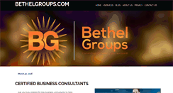 Desktop Screenshot of bethelgroups.com